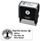 会社のロゴ セルフインキングスタンプ (インサイチュ)