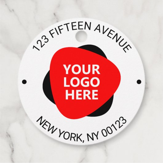 会社のロゴ フェイバータグ (裏面)