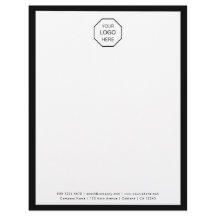 会社のロゴ |ミニマモダンリスト文字ヘッド