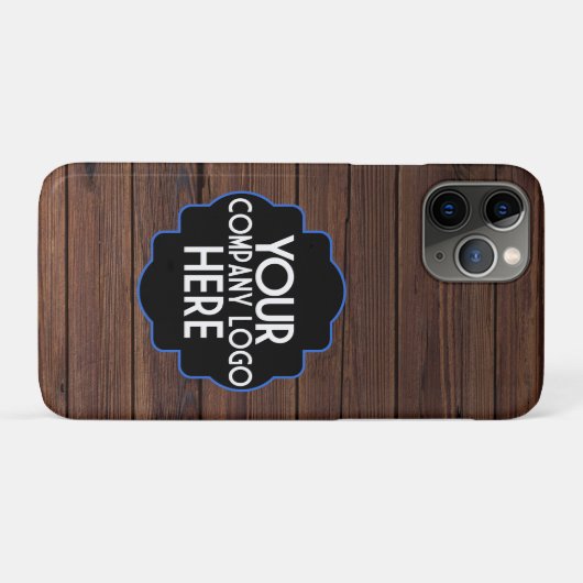 会社のロゴ(縦素朴) Case-Mate iPhoneケース (裏面(横))