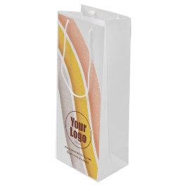 会社のロパーソナライズされたゴを使用したワイン抱き枕 ワインギフトバッグ