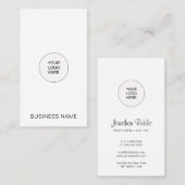 会社のロモダンゴをここにアップロード 名刺 (正面/裏面)