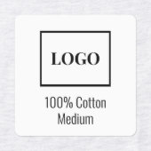 会社のロモダンシンプルゴファッションのアパレルを追加する ラベル (デザイン2)