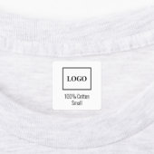 会社のロモダンシンプルゴファッションのアパレルを追加する ラベル (貼付)