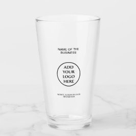 会社の企業のプロフェッショナルロゴ タンブラーグラス