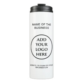 会社の企業のプロフェッショナルロゴ タンブラー