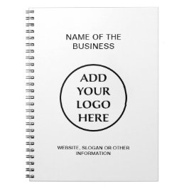 会社の企業のプロフェッショナルロゴ ノートブック
