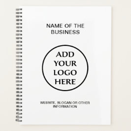 会社の企業のプロフェッショナルロゴ プランナー手帳