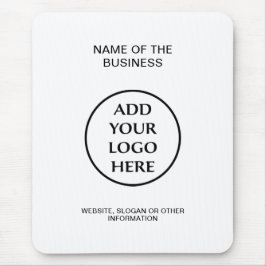会社の企業のプロフェッショナルロゴ マウスパッド