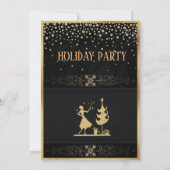 会社の休日お祝い招待状 招待状 (裏面)