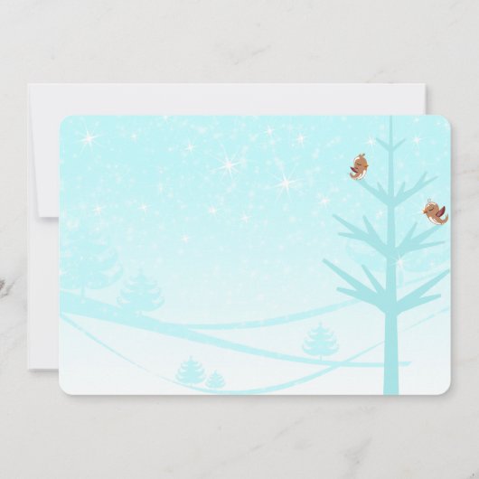 会社の休日のパーティの招待 招待状 (裏面)