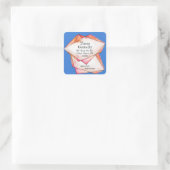 会社の個人情報のためのCrystal Gemフレーム スクエアシール (バッグ)