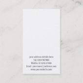 会社の名刺のリサイクル 名刺 (裏面)