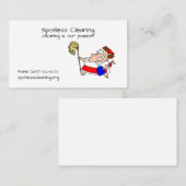 会社の掃除の名刺 名刺 (正面/裏面)