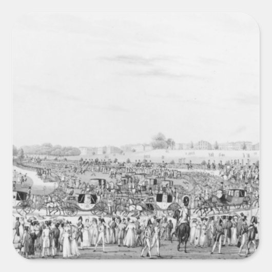 会社の正しい代表 スクエアシール (正面)