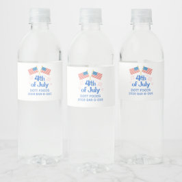 会社の4thピクニック花火 ペットボトルラベル