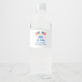 会社の4thピクニック花火 ペットボトルラベル
