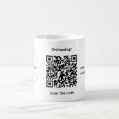 会社のQRコード マグカップ (中央)