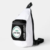 会社または学校のためのブランド特有のバックパック スリングバッグ (右コーナー)