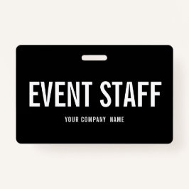 会社イベントスタッフバックステージパスIDバッジ バッジ