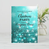 会社エレガントカクテルのクリスマスパーティー招待 招待状 (スタンド正面)