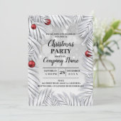 会社エレガントカクテルのクリスマスパーティー招待 招待状 (スタンド正面)