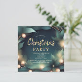 会社エレガントモダンのクリスマスパーティー 招待状 (スタンド正面)