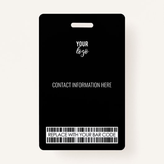 会社オフィス従業員認定業務ロゴ バッジ (裏面)