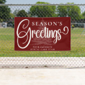 会社カスタマイズプロフェッショナルクリスマスビニル 横断幕 (インサイチュ)