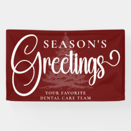 会社カスタマイズプロフェッショナルクリスマスビニル 横断幕