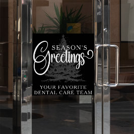 会社カスタマイズプロフェッショナルビジネスのクリスマス ウィンドウサイン