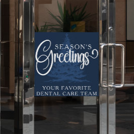 会社カスタマイズプロフェッショナルビジネスのクリスマス ウィンドウサイン