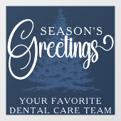 会社カスタマイズプロフェッショナルビジネスのクリスマス ウィンドウサイン (シート)