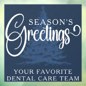 会社カスタマイズプロフェッショナルビジネスのクリスマス ウィンドウサイン (シート3)