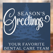 会社カスタマイズプロフェッショナルビジネスのクリスマス ウィンドウサイン (シート2)