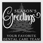 会社カスタマイズプロフェッショナルビジネスのクリスマス ウィンドウサイン (シート)