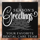 会社カスタマイズプロフェッショナルビジネスのクリスマス ウィンドウサイン (シート2)