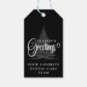 会社カスタマイズプロフェッショナルビジネスのクリスマス ギフトタグ (正面)