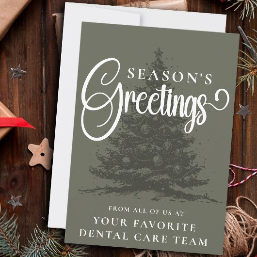 会社カスタマイズプロフェッショナルビジネスのクリスマス シーズンカード