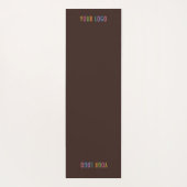 会社カスタマイズロゴ付きヨガマット ヨガマット (裏面)