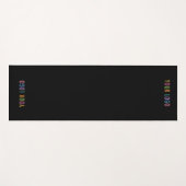 会社カスタマイズロゴ付きヨガマット ヨガマット (正面(横))