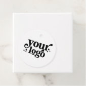 会社カスタムつるロゴ付きラベル フェイバータグ (インサイチュ)