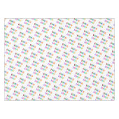 会社カスタムのテーブルクロスのビジネスロゴ テーブルクロス (正面(横))