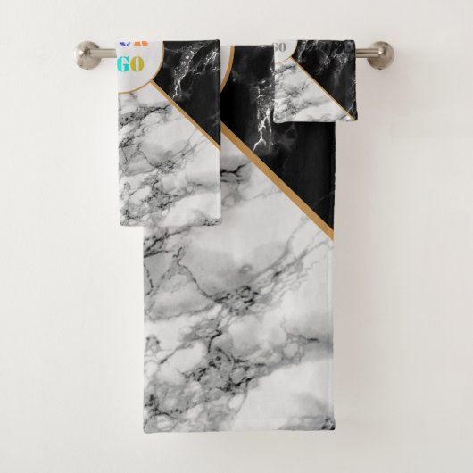 会社カスタムのバスタオオルセットのビジネスのロゴ バスタオルセット (インサイチュ)