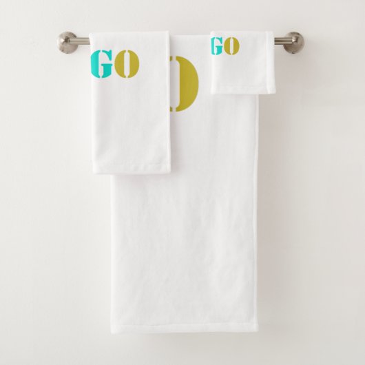 会社カスタムのバスタオルのビジネスロゴ バスタオルセット (インサイチュ)