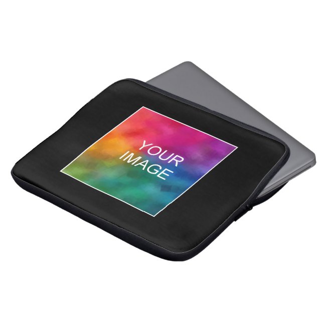 会社カスタムのロゴはこちらモダンテンプレート ラップトップスリーブ (正面上部)