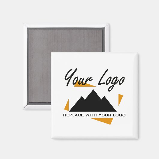 会社カスタムのロゴを追加するデザイン マグネット (正面/裏面)