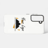 会社カスタムのロゴを追加するデザイン SAMSUNG GALAXYケース (裏面横)