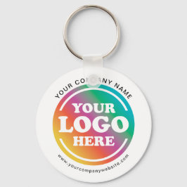 会社カスタムのロゴ会社のウェブサイトプロモーション キーホルダー