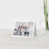 会社カスタムの写真ロゴビジネスクリスマス2024 カード (正面)